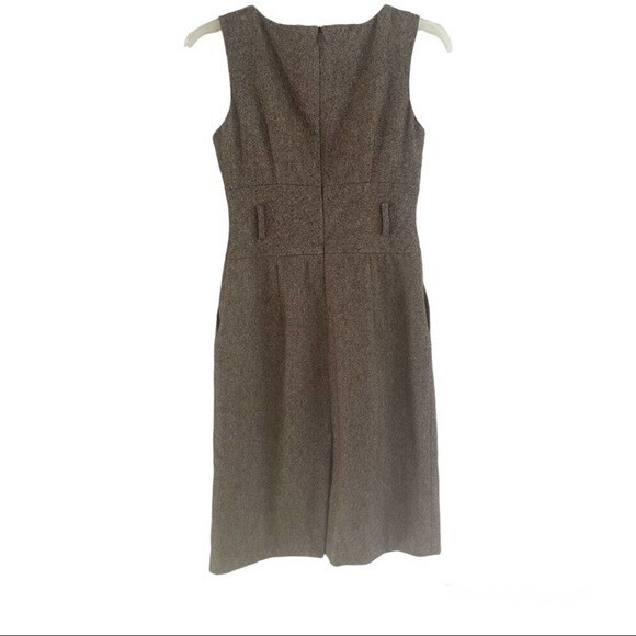 Banana Republic Wool Gray Dress Size 0 - Picture 9 of 9